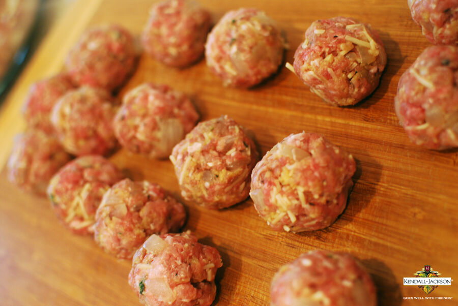 Raw meatballs